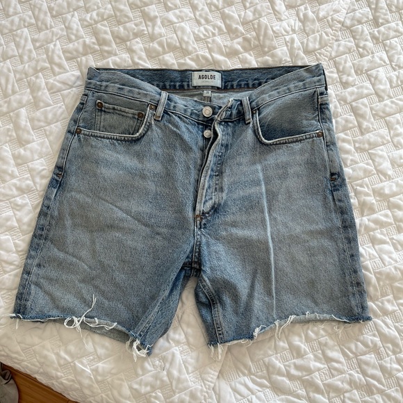 Agolde Rumi Renewal Shorts - Picture 1 of 5